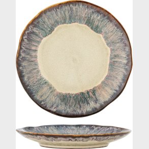 Bloomingville - Imogen Tallerken - Multifarvet - Stent�j Keramik