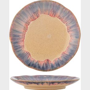 Bloomingville - Imogen Tallerken - Multifarvet - Stent�j Keramik