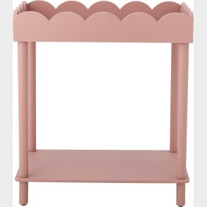 Bloomingville - Isola Firkantet Sidebord - Rosa - Fyrretr