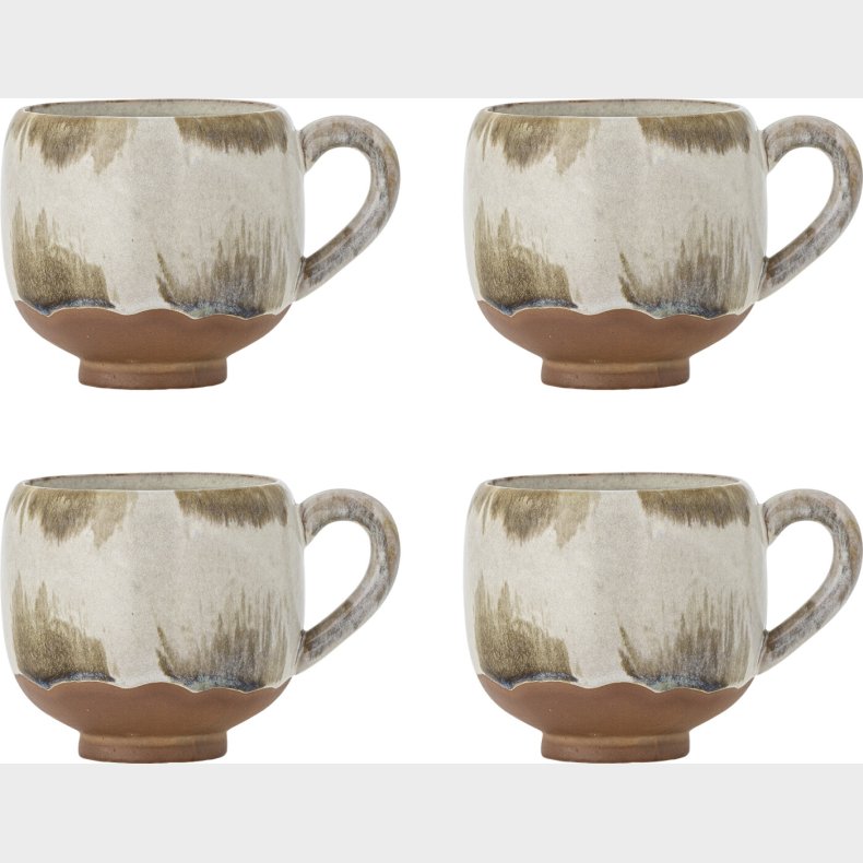 Bloomingville - Jade Kop - Natur - Stentj - St Med 4