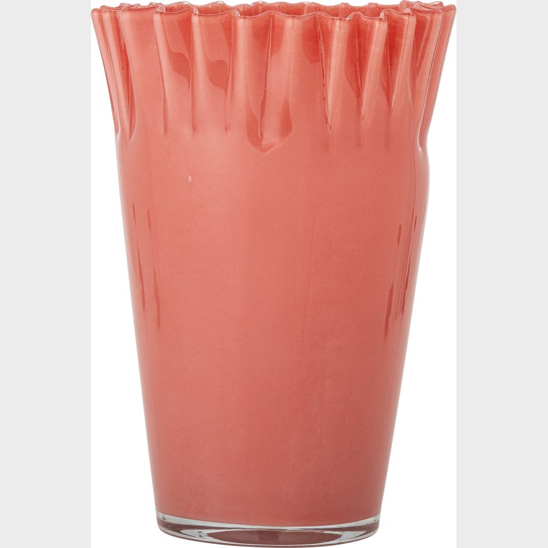 Bloomingville - Janine Vase - Orange - Glas