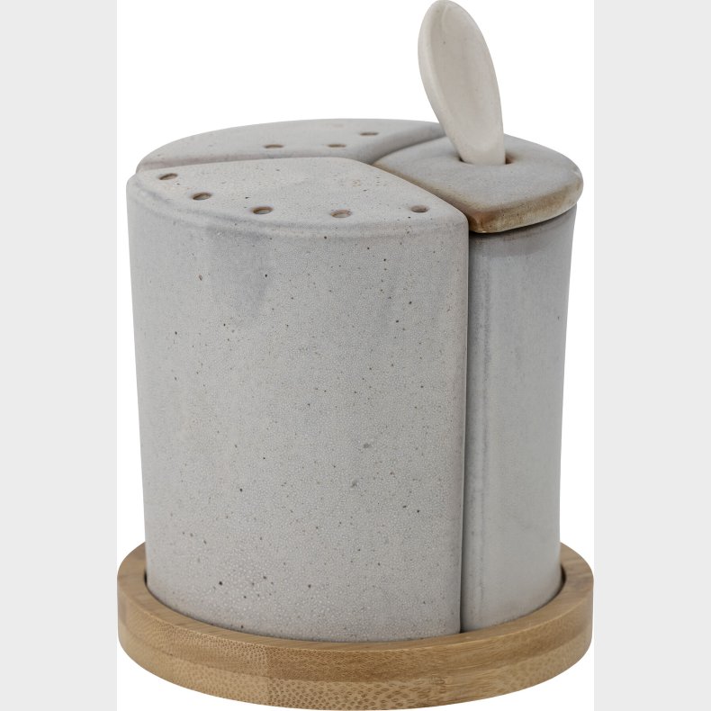 Bloomingville - Josefine Salt Og Peberst - Gr - Stentj - Set