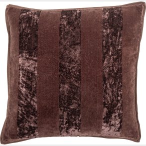 Bloomingville - Kosar Pude - Brun - Bomuld - 45x45 Cm