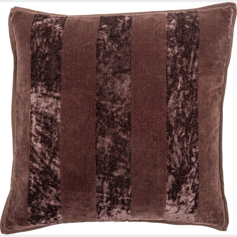 Bloomingville - Kosar Pude - Brun - Bomuld - 45x45 Cm