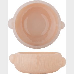 Bloomingville - Lalie Sk�l - Rosa - Glas - 20x25x12,5 Cm