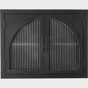 Bloomingville - Lario Vgskab - Sort - Fyr Tr - 62x49x23 Cm