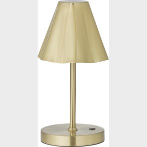 Bloomingville - Lianna Bordlampe - Genopladelig - Brass - Metal
