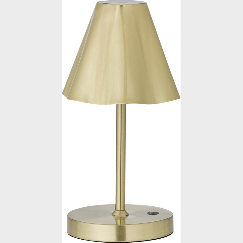 Bloomingville - Lianna Bordlampe - Genopladelig - Brass - Metal