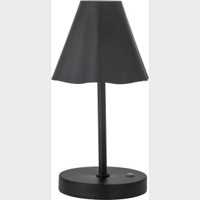 Bloomingville - Lianna Bordlampe - Genopladelig - Sort - Metal