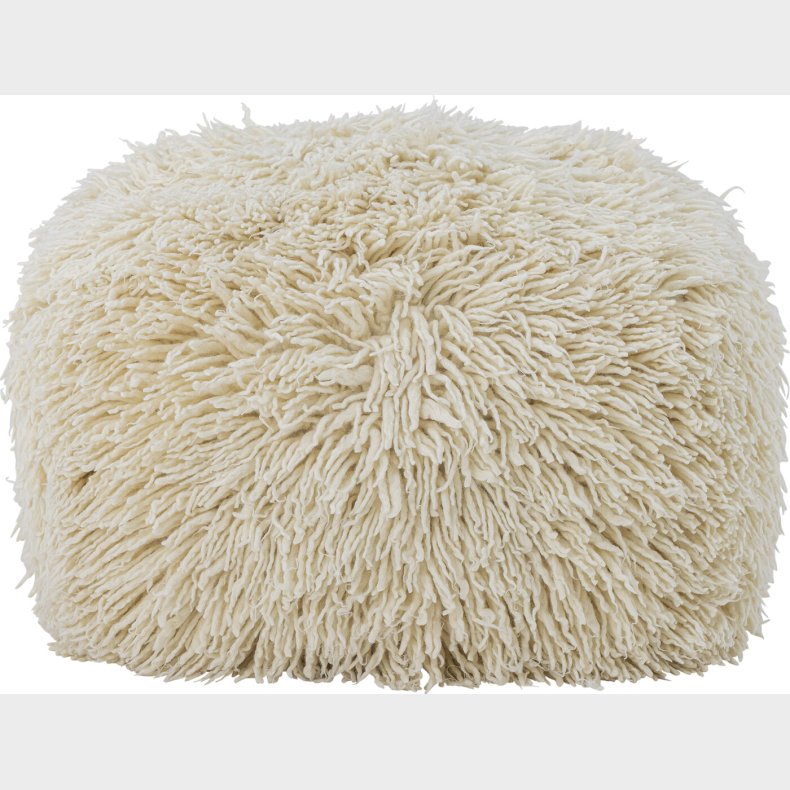 Bloomingville - Lomba Puf - Firkantet - Natur - Uld