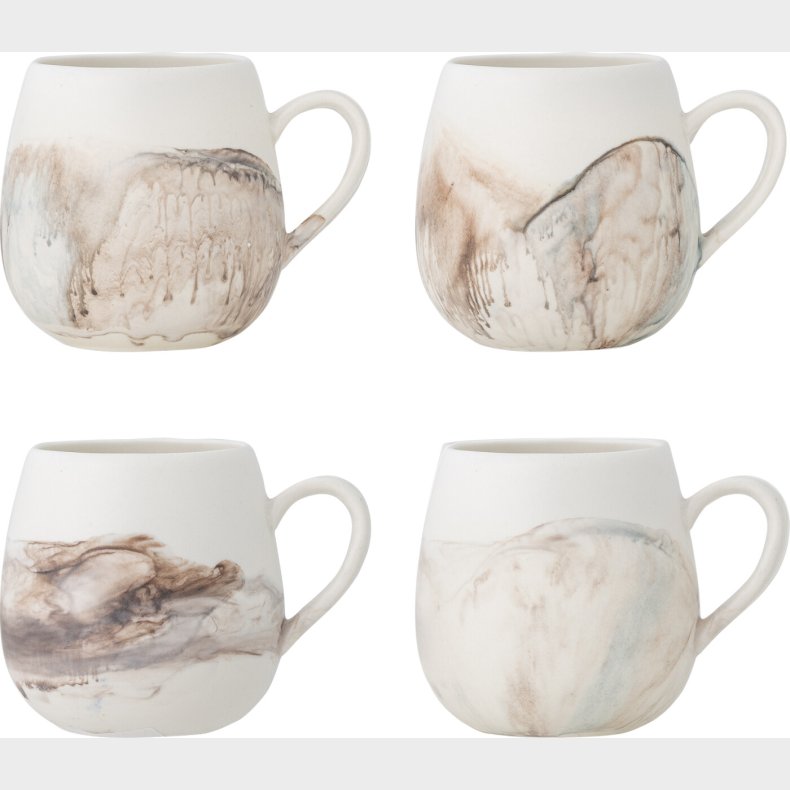 Bloomingville - Lyre Kop - Brun - Stentj - St Med 4