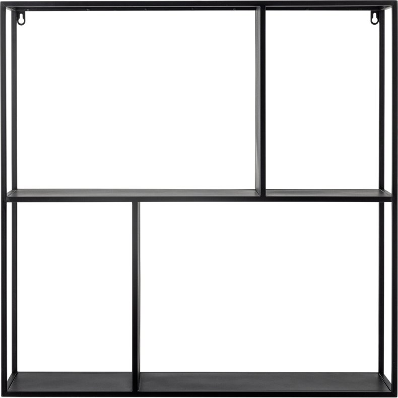 Bloomingville - Mack Hylde Til V�g - Sort - Metal