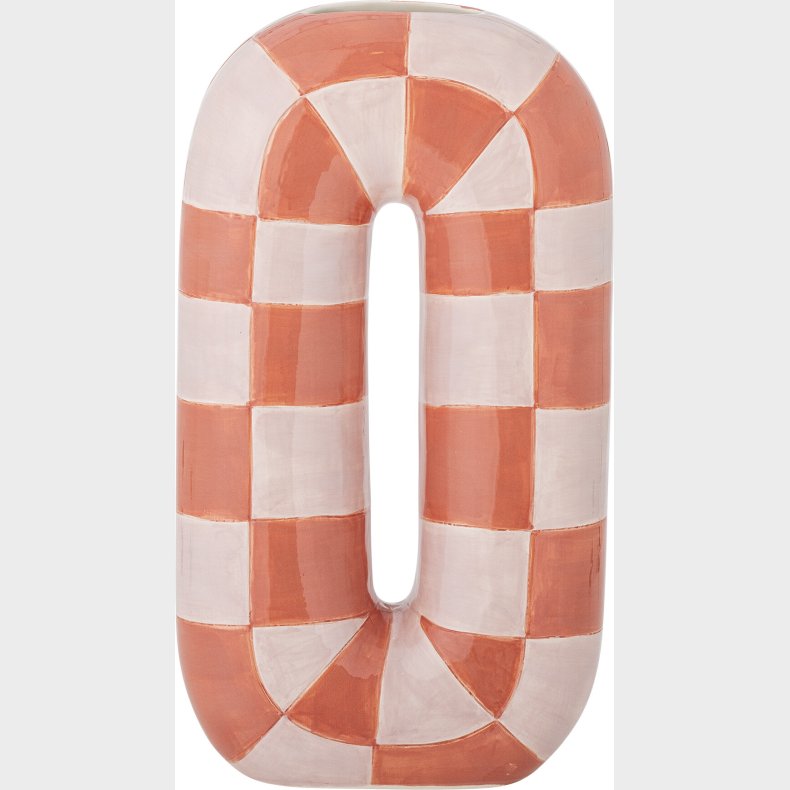 Bloomingville - Mae Vase - Orange - Keramik - 18,5x32x8,5 Cm