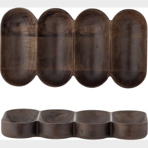 Bloomingville - Maluna Serveringsbakke - Brun -  - Mango