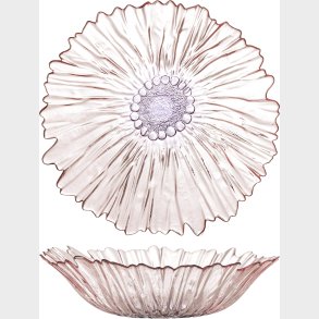 Bloomingville - Sk�l Mariko - Rosa - Glas - �31 Cm