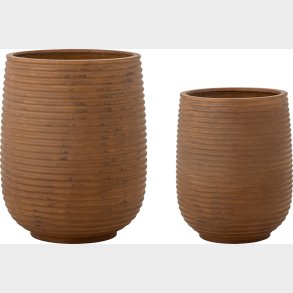 Bloomingville - Mesola Krukker - Brun - Magnesia - St Med 2 Stk