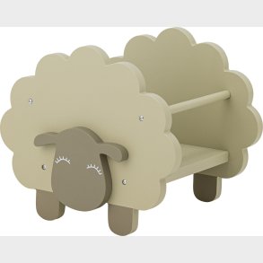 Bloomingville Mini - Dolly Bogreol Til B�rn - Gr� - Mdf