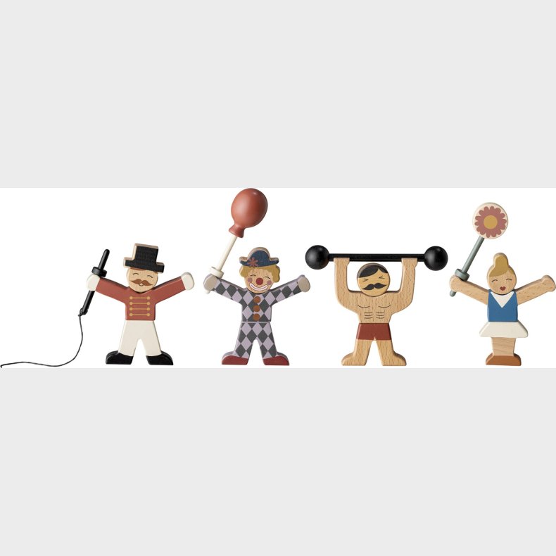 Bloomingville Mini - Rossaio Aktivitetslegetj - Rd -  - Beech - St Med 16