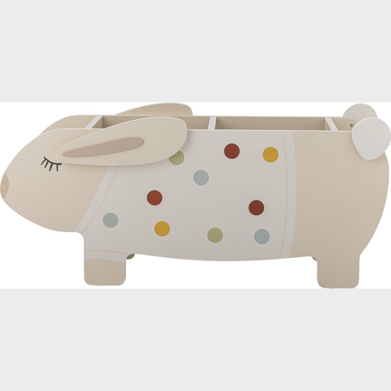 Bloomingville Mini - Villja Bogkasse - Hvid -  - Mdf