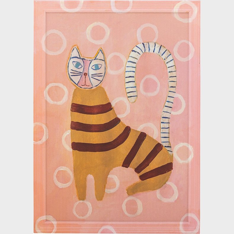 Bloomingville - Missy Illustration - Rosa - Fyrretr�