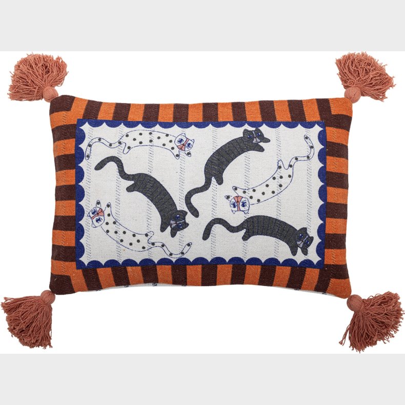 Bloomingville - Missy Pude - Multifarvet - Genanvendt Bomuld