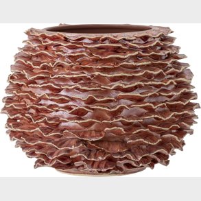 Bloomingville - Morwen Vase - Brun - Stentj Keramik - H 16 Cm