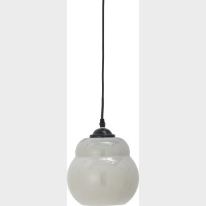 Bloomingville - Motella Pendel Lampe - Gr - Glas