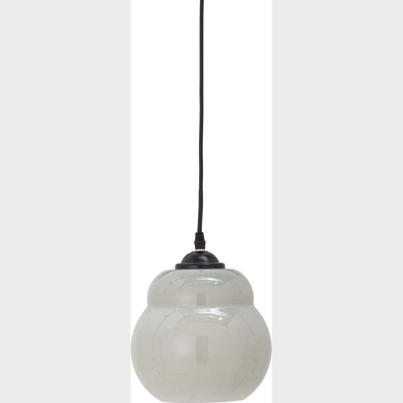 Bloomingville - Motella Pendel Lampe - Gr - Glas