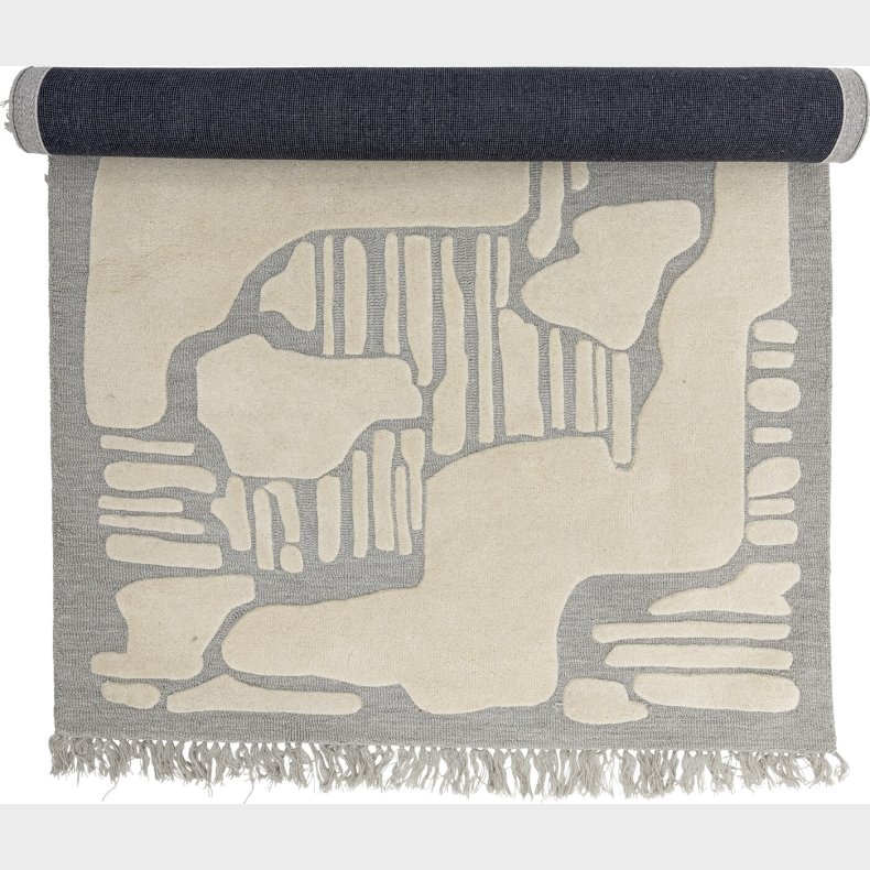 Bloomingville - Napoli Tppe - Gr - Uld - 140x200 Cm