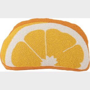 Bloomingville - Navelina Pude - Gul - Bomuld - 38x23 Cm