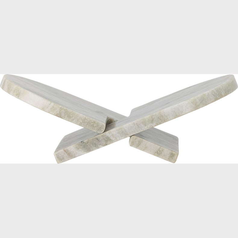 Bloomingville - Naza Magasinholder - Natur - Marmor