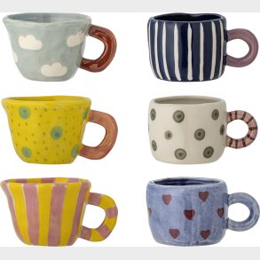 Bloomingville - Nini Kopper - Multipak - Multifarvet - Stent�j - 6 Stk.