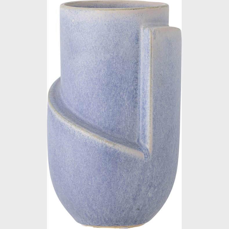 Bloomingville - Norbert Vase - Bl - Stentj Keramik - H 18,5 Cm