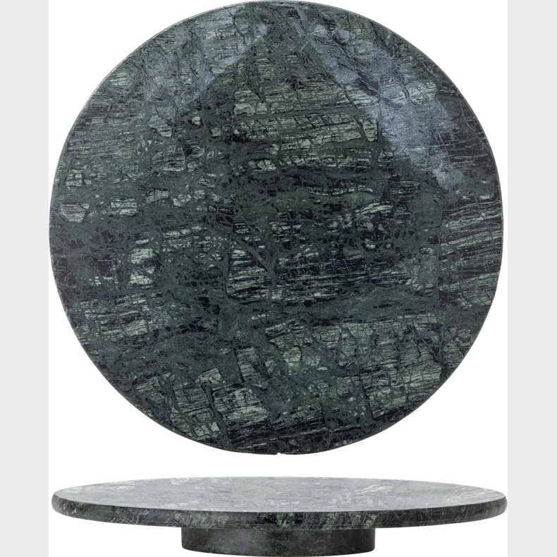 Bloomingville - Marmor Fad P� Drejefod - Nuni - Gr�n - �35,5 Mm