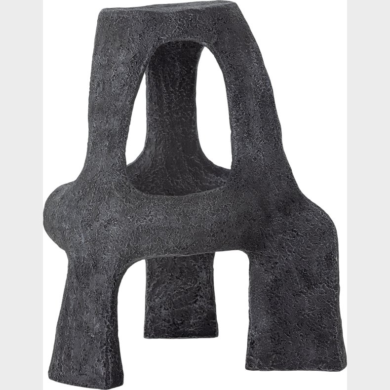 Bloomingville - Ombra Skulptur Dekoration - Sort - Polyresin