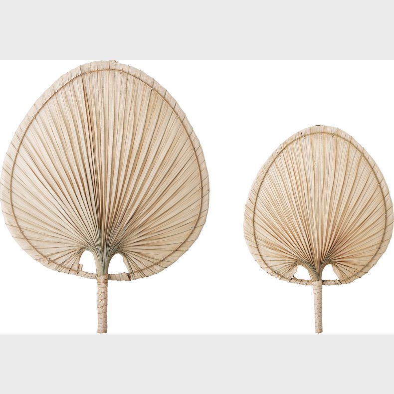 Bloomingville - Oumou Vgdekoration - Natur - Palm Leaf - St Med 2