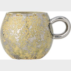 Bloomingville - Paula Kop Med Hank - Gul - Stent�j Keramik