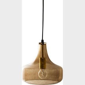 Bloomingville - Pendel Lampe I Glas - Brun