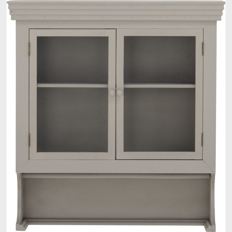 Bloomingville - Pilu Vgskab - Gr - Fyrretr - 65x70x20 Cm