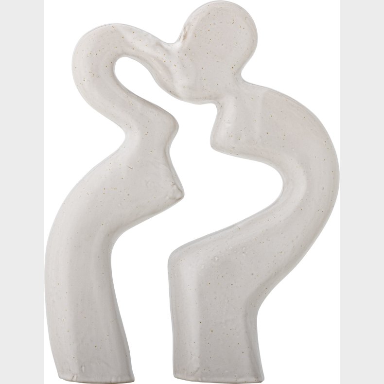 Bloomingville - Sainab Skulptur - Hvid - Stentj Keramik