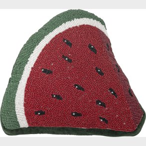 Bloomingville - Senga Pude - Rd - Bomuld - 30x30 Cm