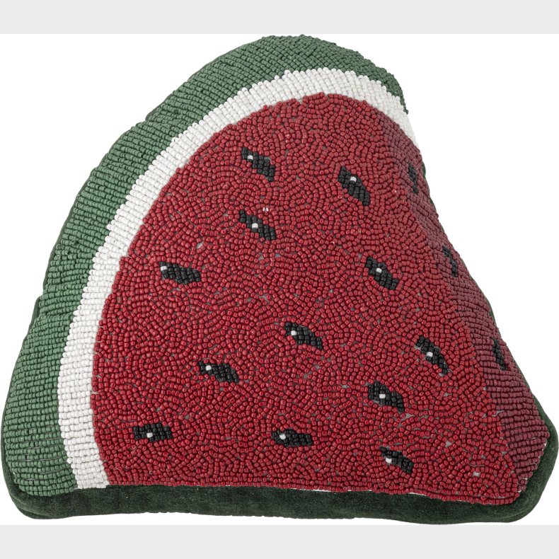 Bloomingville - Senga Pude - Rd - Bomuld - 30x30 Cm