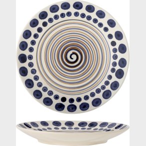 Bloomingville - Shama Tallerken - Orange - Stentj