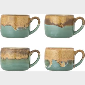 Bloomingville - Sheen Krus - Grn - Stentj - St Med 4