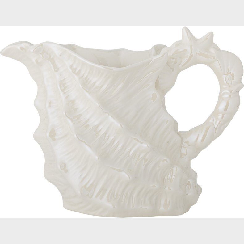 Bloomingville - Shellie Kande - Hvid - Stent�j Keramik