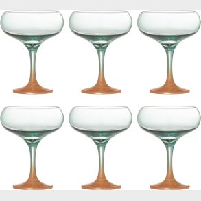 Bloomingville - Signe Cocktailglas - Multifarvet - 6 Stk.