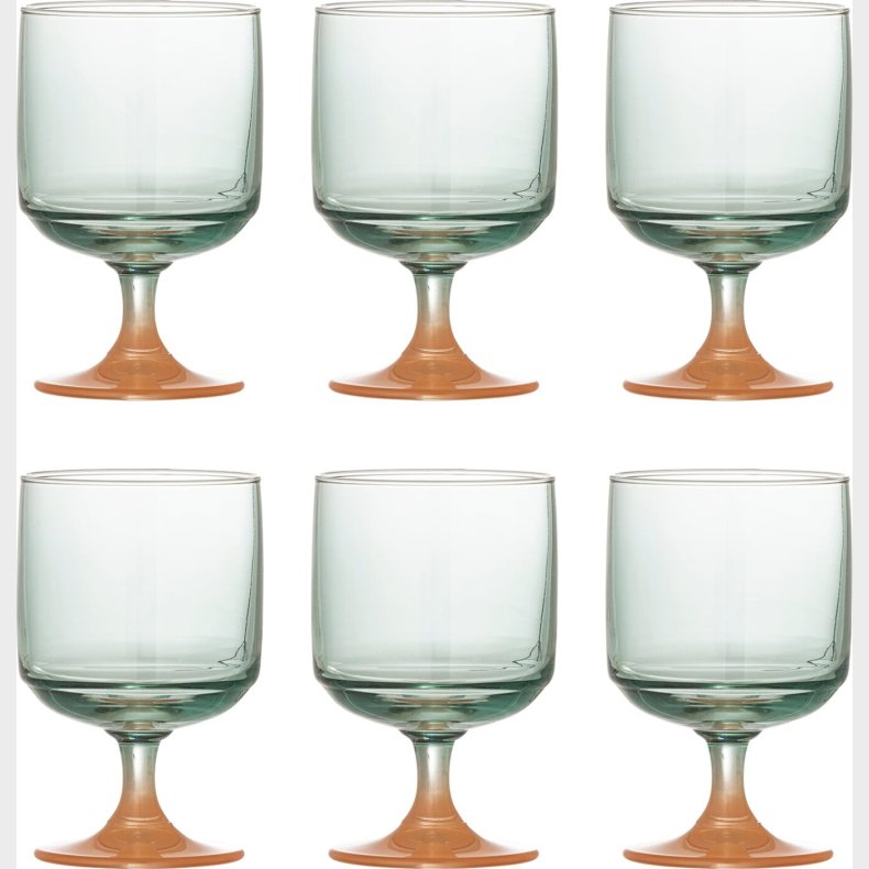 Bloomingville - Signe Drikkeglas - Multifarvet - 6 Stk.