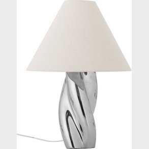 Bloomingville - Silva Bordlampe - Slv - Stentj - E27 - H49 Cm