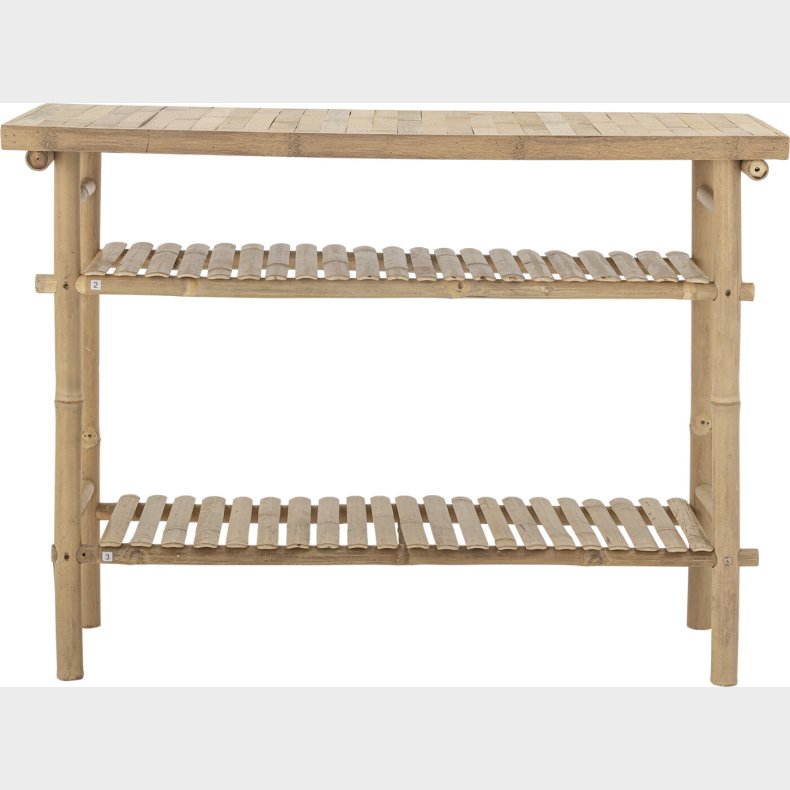 Bloomingville - Sole Sidebord - Natur - Bambus - Udendrs