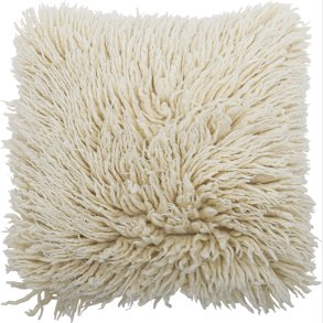 Bloomingville - Star Pude - Natur - Uld - 45x45 Cm